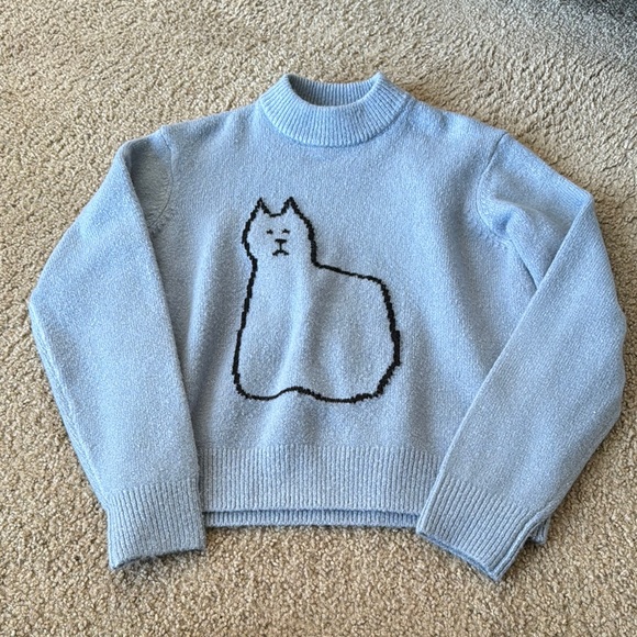 Lazy Oaf Sweaters - Lazy Oaf cat sweater